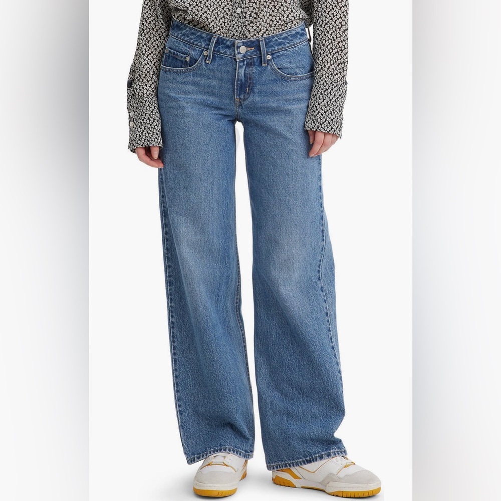lowrise loose baggy jeans // levis